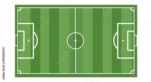 Soccer Field Green Pitch.