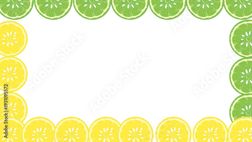 seamless citrus pattern, lemon slice isolated on white background, Freshness Orange Slice Frame, Fresh Orange Slice Illustration, orange vektor illustration, lime dan lemon vektor illustration.
