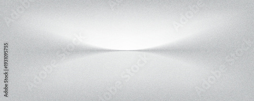 White grey studio room. Limbo light background. Abstract 3d gradient backdrop for product presentation. Minimal wall scene spotlight. Showcase, promotion display.