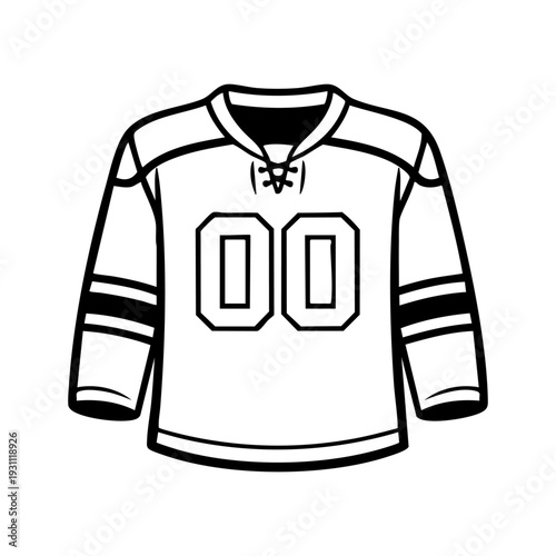 Ice hockey jersey