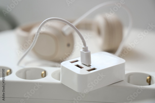 Extension cord with charger...