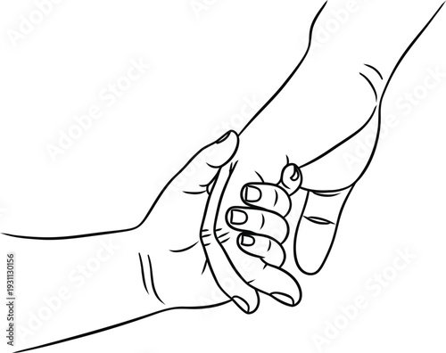 Two hands shaking in a firm handshake