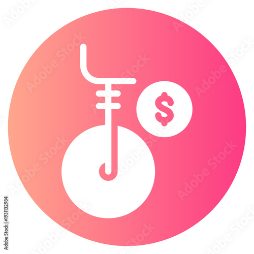 money gradient icon