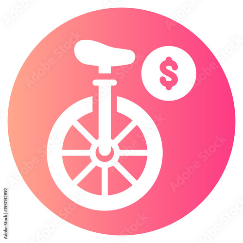 money gradient icon