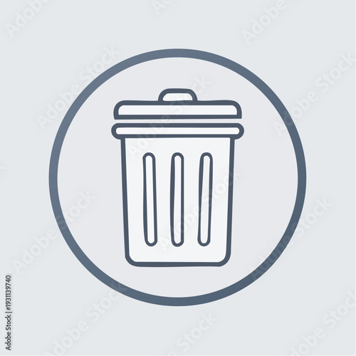 削除を示すゴミ箱アイコン