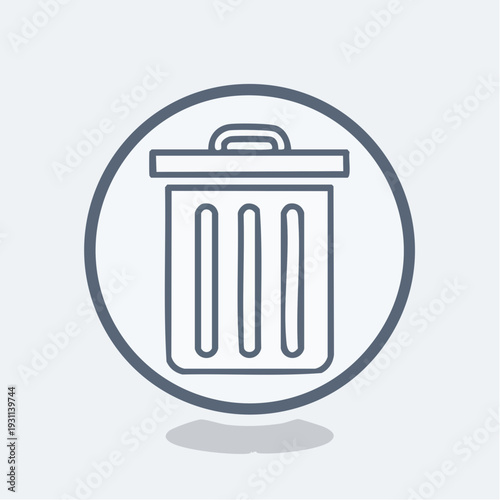 削除を示すゴミ箱アイコン