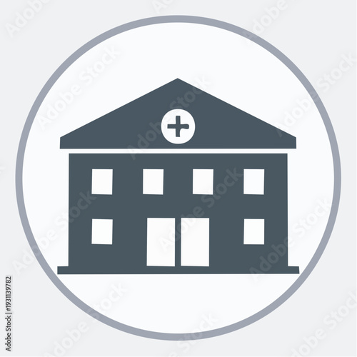 公共施設を表す建物アイコン