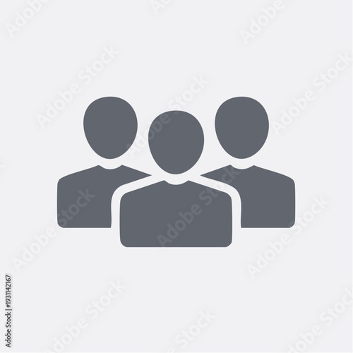 組織・チームを表す人物アイコン