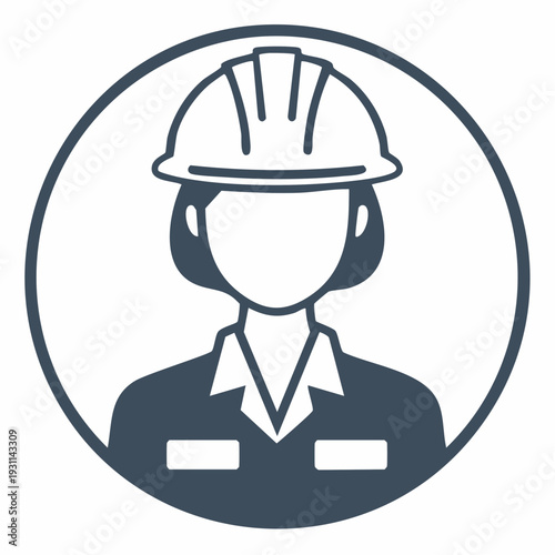 建設作業員の職業アイコン