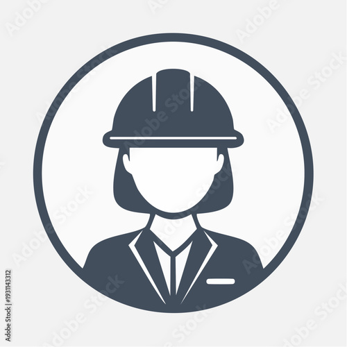 建設作業員の職業アイコン