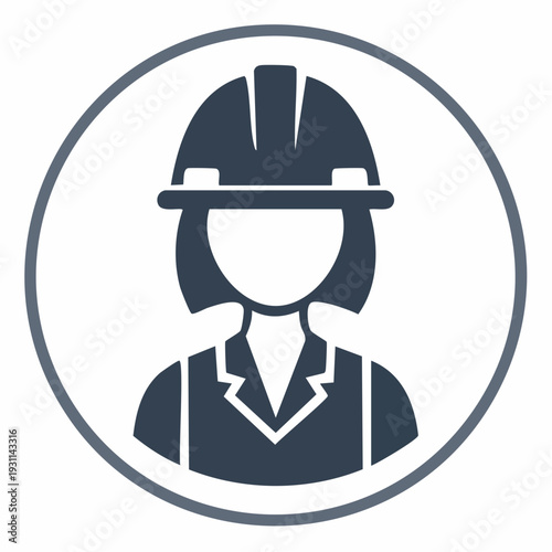 建設作業員の職業アイコン