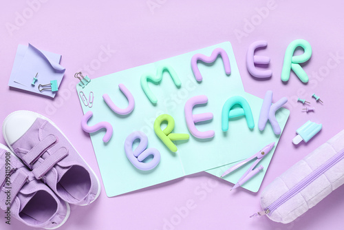 Composition with text SUMME...