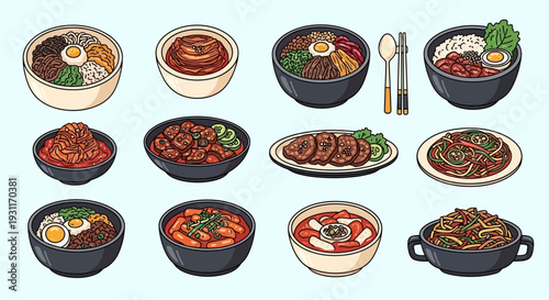 Delicious set of fresh Easter eggs and chicken served as a healthy Japanese sushi meal on a white plate