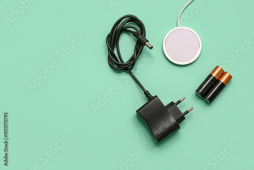 Different chargers and batt...