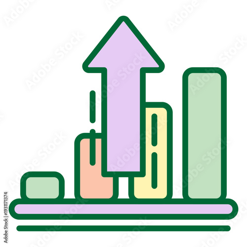 Growth arrow illustration