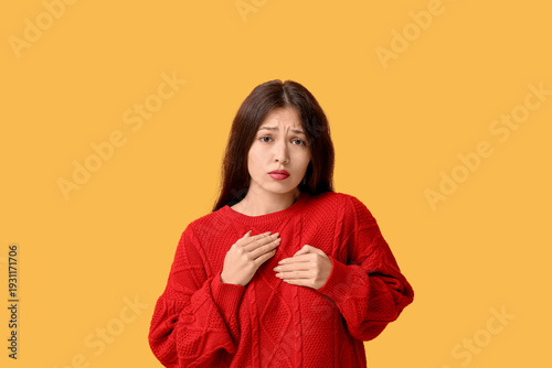 Beautiful young Asian apolo...