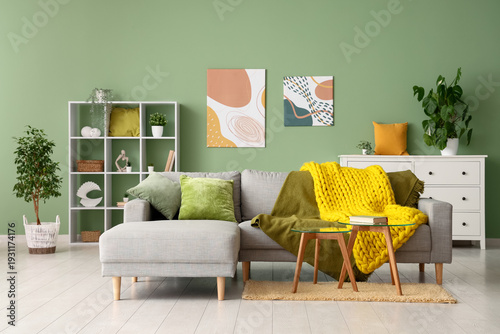 Modern interior of living r...