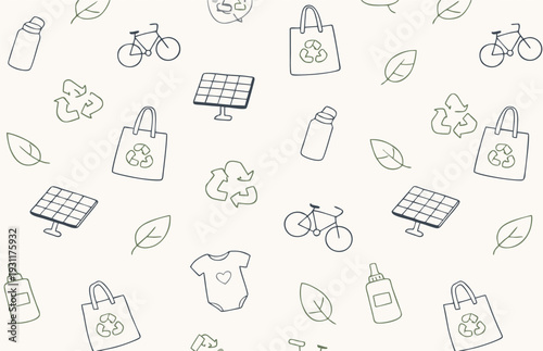 Eco Friendly Icons and Sustainable Symbols.