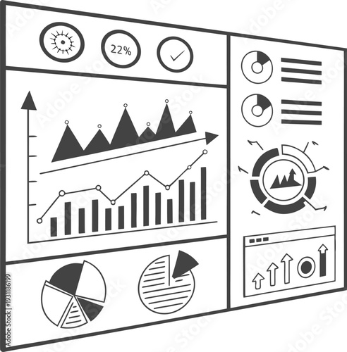 A vector file with a simple text description