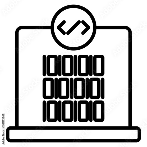 Code Review Inspection Icon