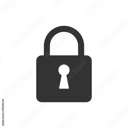 padlock icon design vector