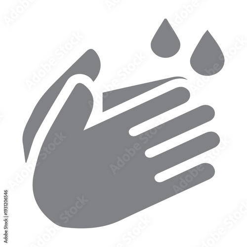 Hand washing icon