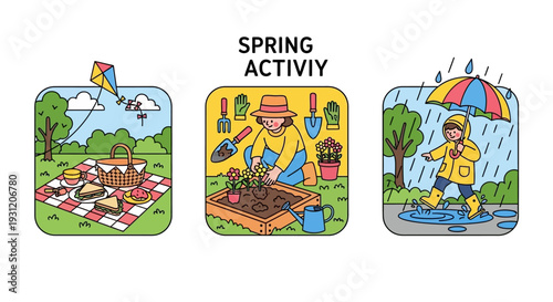 Vibrant spring activities for a fun family day outdoors