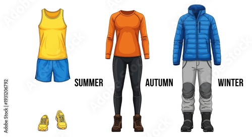 Seasonal outfit ideas for active lifestyles