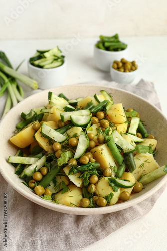 Bowl of tasty Potato Salad ...