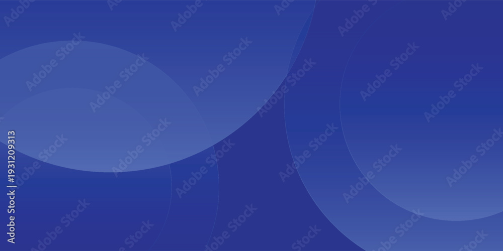 Obraz premium Abstract blue background with circles. design modern art