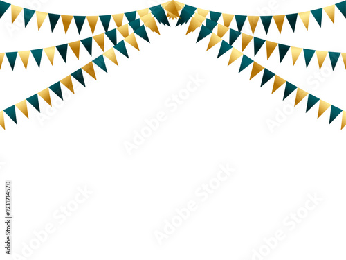 ガーランド三角、曲線、m金16青緑F1