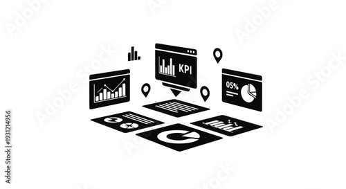 Digital dashboard displaying analytics and key performance indicators for business growth.