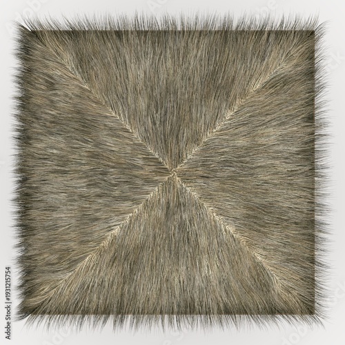 3d render Poolside Cabana design element Furniture