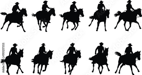 Black silhouette of city skyline with suspension bridge and reflecting trees, urban landscape and nature concept on white background