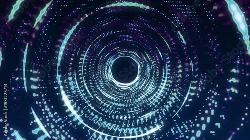 4K Animated Tunnel Background Video | Dynamic Futuristic Tunnel Motion Graphics 4K | Abstract 3D Tunnel Animation Background | Vibrant Moving Tunnel Visuals Video 4K | Modern Psychedelic Tunnel Motion