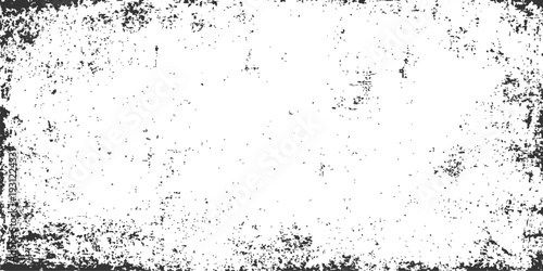 Grunge Texture Frame: A textured, distressed rectangular frame, evoking an aesthetic of age, wear, and vintage character. 