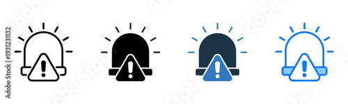 Emergency icon multiple style 