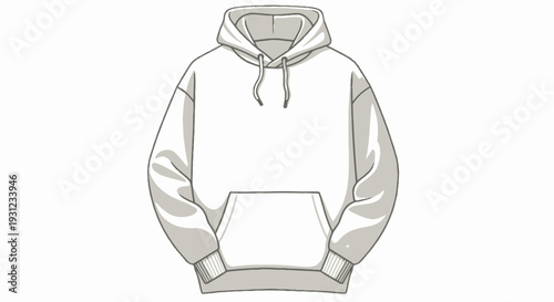 Mockup Hoodie Extreme Perspective Figure Art