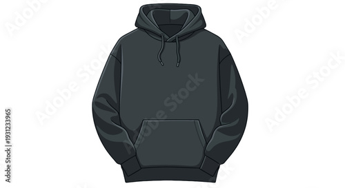 Mockup Hoodie Extreme Perspective Figure Art
