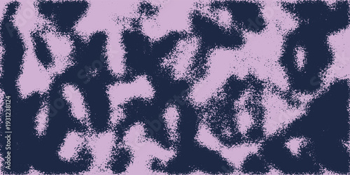 Abstract Camouflage Pattern in Dark Blue and Light Pink.
