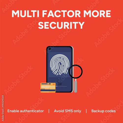 Digital security illustration emphasizing multi factor authentication methods like fingerprint scanning on a smartphone alongside payment verification for enhanced account protection concepts
