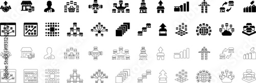 Online Marketplace Growth Concept with Revenue Increase and Business Expansion Chart