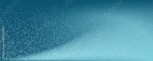 Abstract geometric background featuring layered square shapes forming a blue pixel-style composition. Modern vector illustration with clean lines, subtle gradients, and structured layout.