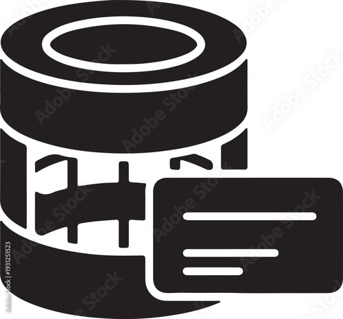 Smart wearable technology icon set, health monitoring devices, fitness tracker, smartwatch, biometric sensor symbols, black silhouette vector illustration