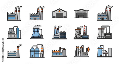 Industrial Factory Buildings and Structures.