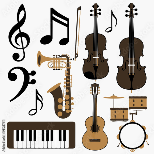 Music Instruments and Symbols