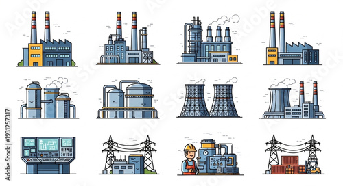 Industrial Factory Buildings and Structures.