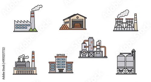 Industrial Factory Buildings and Structures.