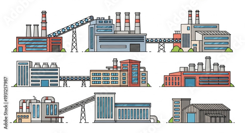 Industrial Factory Buildings and Structures.