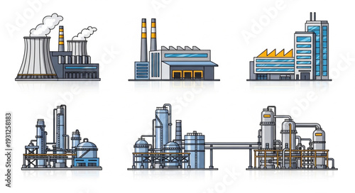 Industrial Factory Buildings and Structures.